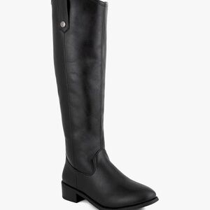 Elegant Black Over the Knee Women's Boots

LONDON FOG Womens Irie Riding Boot,